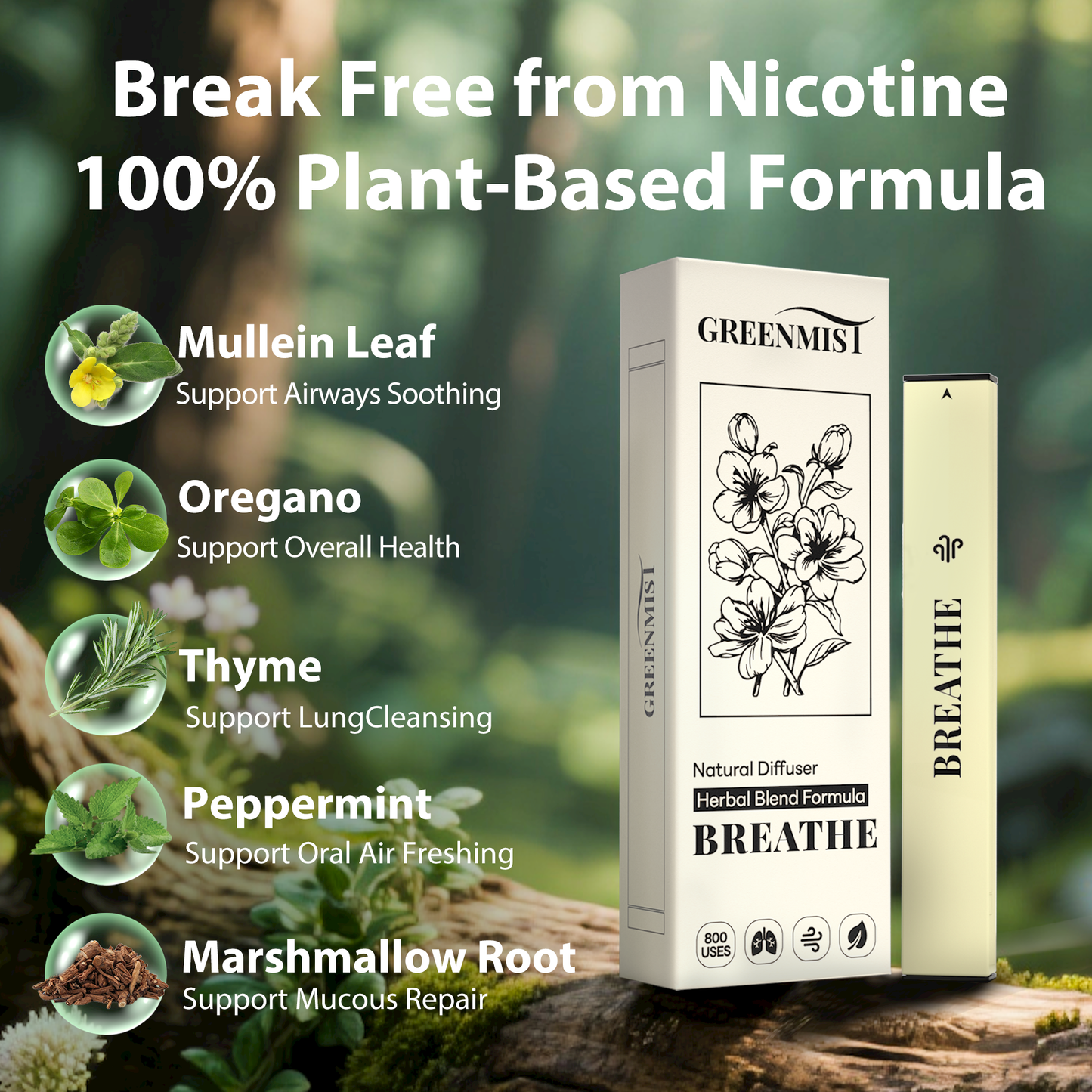 GREENMIST Breathe Diffuser